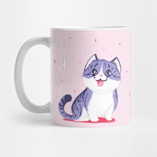 Kitty is excited to see you Mug